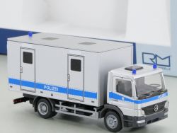 Rietze 72500 MB Atego Tiolettenwagen Polizei Dresden NEU! OVP 