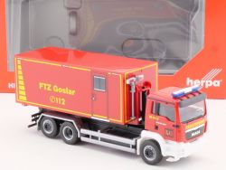 Herpa 092722 MAN We-La-LKW Feuerwehr FTZ Goslar NEU! OVP 