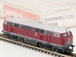 Fleischmann 7232 Diesellok BR 210 002-2 DB Spur N TOP! OVP 