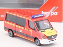 Herpa 094733 MB Sprinter 13 Feuerwehr München 1:87 NEU! OVP SG 