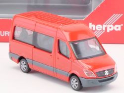 Herpa 047074 MB Sprinter 06 HD rot 1:87 NEU! OVP SG 