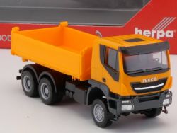 Herpa 309998 Iveco Trakker LKW 6x6 Baukipper kommunal NEU! OVP SG 