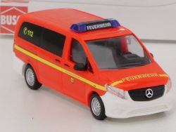 Busch 51114 Mercedes Vito Feuerwehr Halstenbek 1:87 H0 TOP! OVP SG 