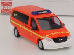 Busch 51114 Mercedes Vito Feuerwehr Halstenbek 1:87 H0 TOP! OVP SG 