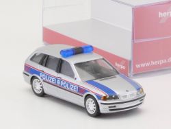 Herpa 269438 BMW 3er Touring E46 Polizei Farbstudie 1:87 NEU OVP 