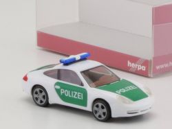 Herpa 046282 Porsche 911 996 Polizei Modellauto 1:87 NEU! OVP SG 