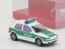 Herpa 044738 VW Golf IV Polizei Modellauto 1:87 H0 NEU! OVP 