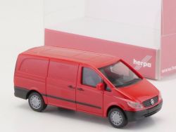 Herpa 046008 MB Vito Kombi Transporter seltenes Rot 1:87 NEU! OVP 