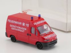 Busch 47303 Fiat Ducato Feuerwehr Gerätewagen 1:87 NEU! OVP ST 