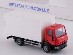 Rietze 60900 Iveco Eurocargo Koffer-LKW rot weiß 1:87 NEU! OVP ST 