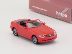 Herpa 022910 Mercedes-Benz SLK Roadster Modellauto 1:87 NEU! OVP 