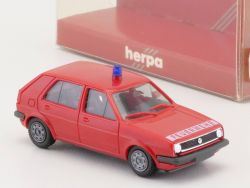 Herpa 4041 VW Volkswagen Golf II 2  Feuerwehr Modellauto OVP 