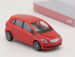 Herpa Mercedes-Benz B-Klasse rot Modellauto 1:87 NEU! OVP SG 