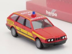 Herpa 044264 BMW 5er Touring E34 Feuerwehr Notarzt 1:87 NEU! OVP SG 