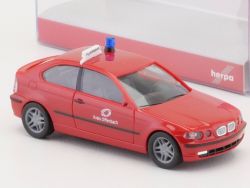 Herpa 045865 BMW 3er Compact Feuerwehr Offenbach 1:87 NEU! OVP 