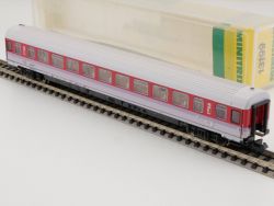 Minitrix 13199 IC/EC Großraumwagen 2.Kl. Bpmz DB Spur N OVP 