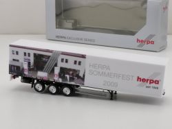 Herpa 3-Achs-Koffer-Auflieger Sommerfest 2009 LKW 1:87 NEU! OVP 