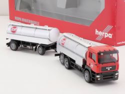 Herpa 152211 MAN TGA M HZ Milchtank Hängerzug Zott 1:87 NEU! OVP ST 