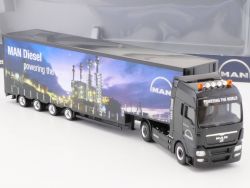 Herpa 287784 MAN TGX XXL Gardinenplanen-SZ MAN Diesel NEU! OVP SG 