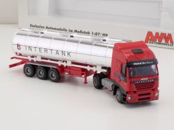 AWM 73717 Iveco Stralis Intertank-Sattelzug LKW 1:87 NEU! OVP ST 