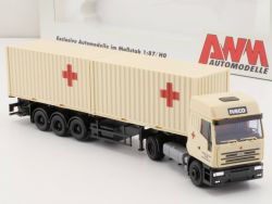 AWM 60204 AMW Iveco Hängerzug Rotes Kreuz LKW 1:87 NEU! OVP 