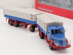 Herpa 153904 Krupp Titan Riwa Hängerzug LKW 1:87 NEU! OVP 