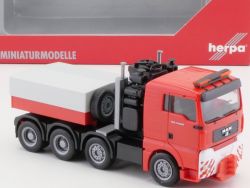 Herpa 148627 MAN TGA XL Schwerlast-Zugmaschine ROT! NEU! OVP SG 