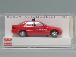 Busch 49105 MB C-Klasse W 203 Feuerwehr 1:87 NEU! nur 1.111x OVP 