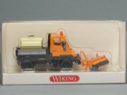 Wiking 6464038 MB Unimog U 400 Vorbau-Kehrmaschine NEU! OVP 