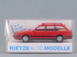 Rietze 10450 Audi 100 Avant C4 Modellauto rot H0 1:87 NEU! OVP 