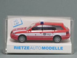 Rietze 50946 Audi A6 Avant C5 Feuerwehr Modellauto 1:87 NEU! OVP SG 