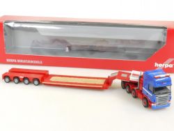 Herpa 153461 Scania R TL Riwatrans TiefladeSattelzug LKW NEU OVP 