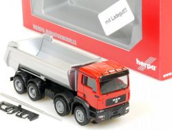 Herpa 152389 MAN TGA M Rundmulden-LKW Kipper mit Ladung NEU! OVP SG 