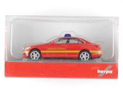 Herpa 091619 Mercedes C-Klasse W 204 Feuerwehr Einsatzleitung OVP SG 