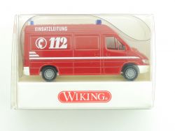 Wiking 6080227 MB Sprinter ELF Feuerwehr Einsatzleitung NEU! OVP 