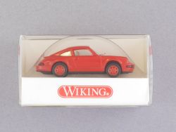 Wiking 1640418 Porsche 911 Carrera 4 rot Modellauto 1:87 NEU! OVP 