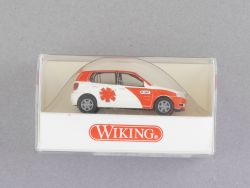 Wiking 0710534 Volkswagen VW Polo Notarzt DRF Modellauto NEU! OVP 