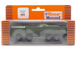 Roco 569 Minitanks MAN 454 10t mit Kran Bundeswehr 1:87 NEU! OVP 