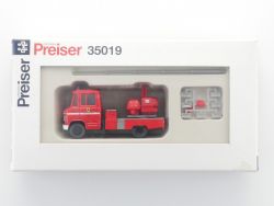 Preiser 35019 MB Gerätewagen Lichtanlage KULI Feuerwehr NEU! OVP 