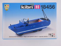 Kibri 18456 Amphicar THW Bausatz Kit 1:87 H0 ungebaut! OVP 