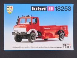 Kibri 18253 Unimog Triebkopfhubwagen Bausatz 1:87 ungebaut! OVP 