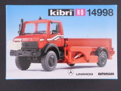 Kibri 14998 Unimog Triebkopfhubwagen Bausatz 1:87 ungebaut! OVP 