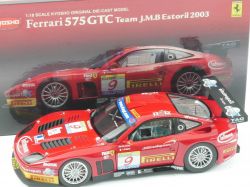 Kyosho 08393B Ferrari 575 GTC TEAM J.M.B Estoril 2003 1:18 wie NEU! OVP EB 