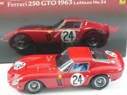Kyosho Ferrari 250 GTO #24 Equipe National Belge Le Mans 1963 wie NEU! OVP EB 