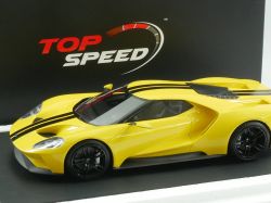Top Speed TS0029 Ford GT 2015 L.A. Auto Show Triple Yellow OVP EB 