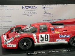 Norev 187580J Porsche 917K GP Magny Cours 1970 1:18 wie NEU! OVP EB 
