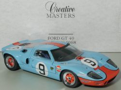 Revell Creative Masters Ford GT40 1968 Le Mans 24h Winner Gulf OVP EB 