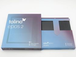 Tolino Epos 2 HD eBook-Reader WLAN 8GB Slimtasche! TOP! OVP AW 
